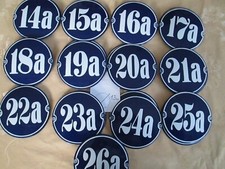 Runde Hausnummer Ø 13cm