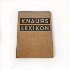 Knaurs Lexikon A-Z 1951 /52