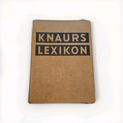 Knaurs lexikon 1951 52 - knaurs,