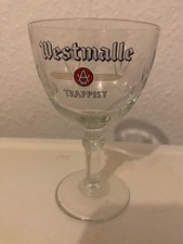 Selten, da klein, nur 17cl ! Westmalle Trappist Belgisches Bierglas  Kristall