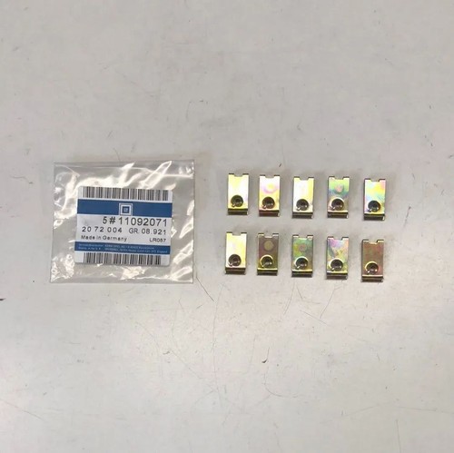 Neu 10x blechmutter - 10x, klammer