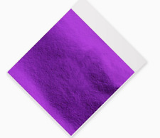 15 x Blattmetall lila Schlagmetall aus Thailand ca. 8,5cm x 8cm Blattgold Folie