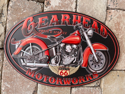 Blechschild gearhead cm - gearhead,