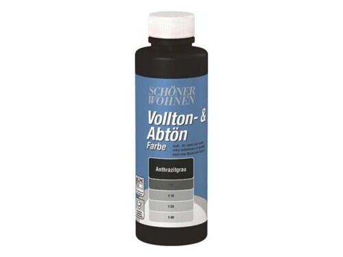 Voll und abtönfarbe - voll-,