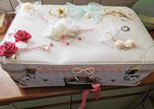 Shabby deko koffer - shabby,