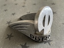 Fahrrad Schutzblechfigur Emblem Steuerkopfschild  DÜRKOPP  1950