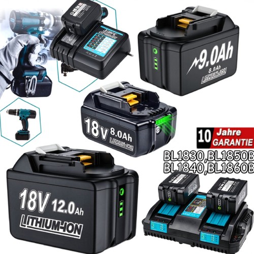18v 8ah 12ah - 18v, makita