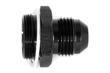 Gewindeadapter 7/8"-20UNF zu Dash 6 / -6 AN / JIC 6 Schwarz eloxiert 9/16- 18UNF