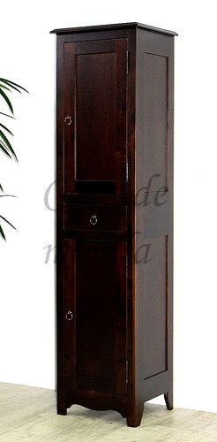 Holz bad schrank - holz, aqua