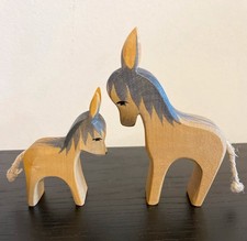 2 Ostheimer Esel Rarität Mit Brandstempel