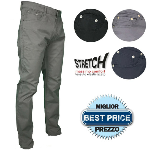 Herren hose baumwolle gerades - baumwolle,