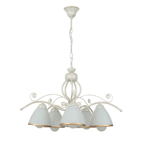 Hängelampe shabby weiß - hängelampe,