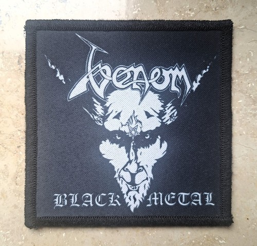 Venom black metal patch - metal, /