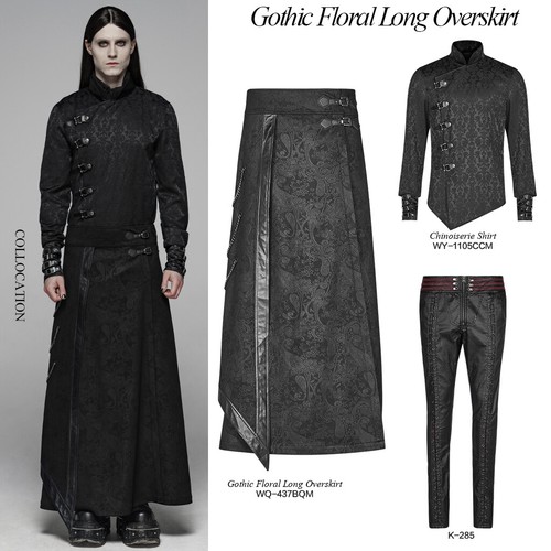 Punk rave gothic - gothic, men