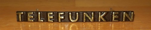 Emblem telefunken aus - emblem, "telefunken"