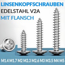 Linsenkopfschrauben mit