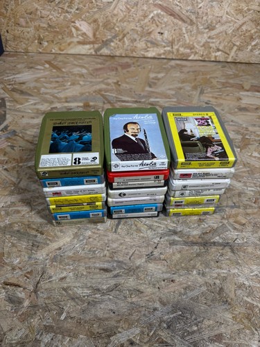 Mixed lot track tapes - 8,