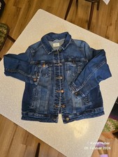 blaue Jeansjacke, Marke QS