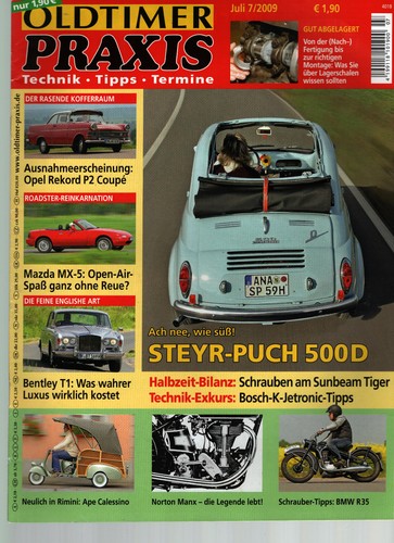 Zeitschrift oldtimer praxis 7 - zeitschrift, #7