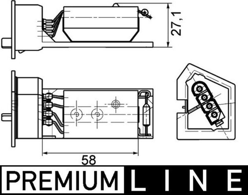 Mahle widerstand - mahle,