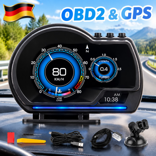 Digitaler gps tachometer - digitaler, für