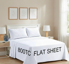 Luxus 800 Fadenzahl Flaches