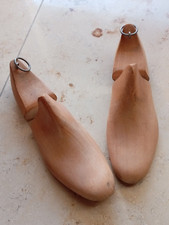 Vintage Paar Holz Schuhspanner Gr. 37 mit Patina 60er Jahre für Shabby Upcycling