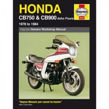 Honda Motorrad CB750 und CB900 dohc Fours (1978-1984) repair manual Haynes