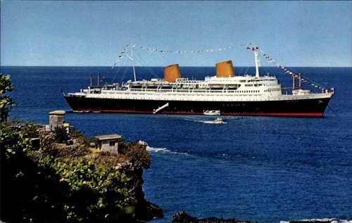 Passagierschiff europa - ak,