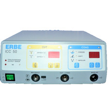ERBE ICC 50 Elektrochirurgiegerät  Mit Fußschalter