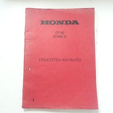 Honda CF 50 Chaly Ersatzteilkatalog Ersatzteilliste Handbuch Teilekatalog 2