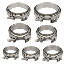 Edelstahl V Band Schelle Set