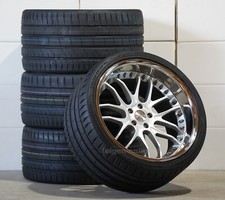 Breyton GTR Hyper Silver + Continental + Kompletträder in 22 Zoll für BMW X5 E70