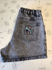 PUMA, 70er Jahre, Jeansshorts, grau, Tailored for Fun, Gr.48