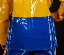 Regen Jacke Anorak Gr L Gelb