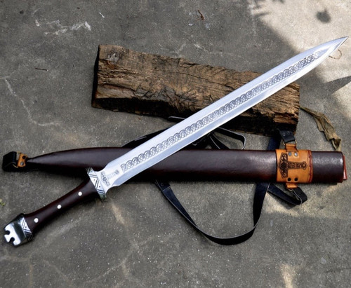 Larp schaumstoffschwert mit - larp,
