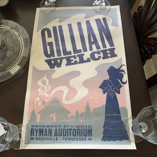 Gillian welch concert - gillian, poster