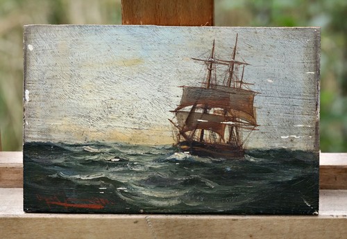 ölmalerei auf holz - Ölmalerei,