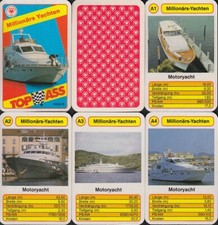 ASS Altenburger "Millionärs Yachten" 1994 (S, Quartett-Nr. 3064/8) Z 2