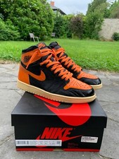 Jordan 1 EU44 / US 10 Schattered Backboard 3.0 SBB Orange/Black 55508-028 Nike