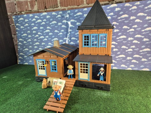 Playmobil acw bahnhof custom - playmobil,