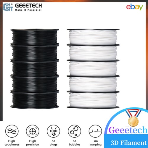 2rolls schwarz weiß geeetech - schwarz+weiß,