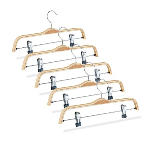 Hosenbügel holz 15er set