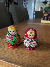 Russische Matroschka Konvolut aus 2 Stück