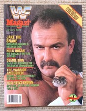US WWF Magazin Januar 1990 -
