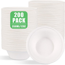 200 Stück Einweggeschirr