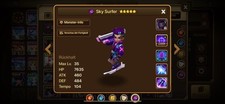 Summoners War EU | LD Starter Dark Sky Surfer