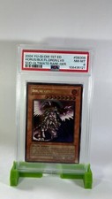 Yu‑Gi‑Oh! Horus, der Schwarzflammendrache LV8 SOD‑DE008 1. Auflage Deutsch PSA 8