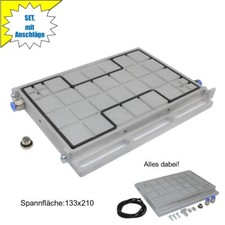 Vakuumplatte Vakuumpad Vakuumspannplatte Dichtung 133X210 CNC Router SET elox