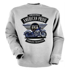Biker Sweatshirt Pullover